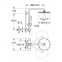 Rainshower System 310 - Système de douche avec thermostatique mural