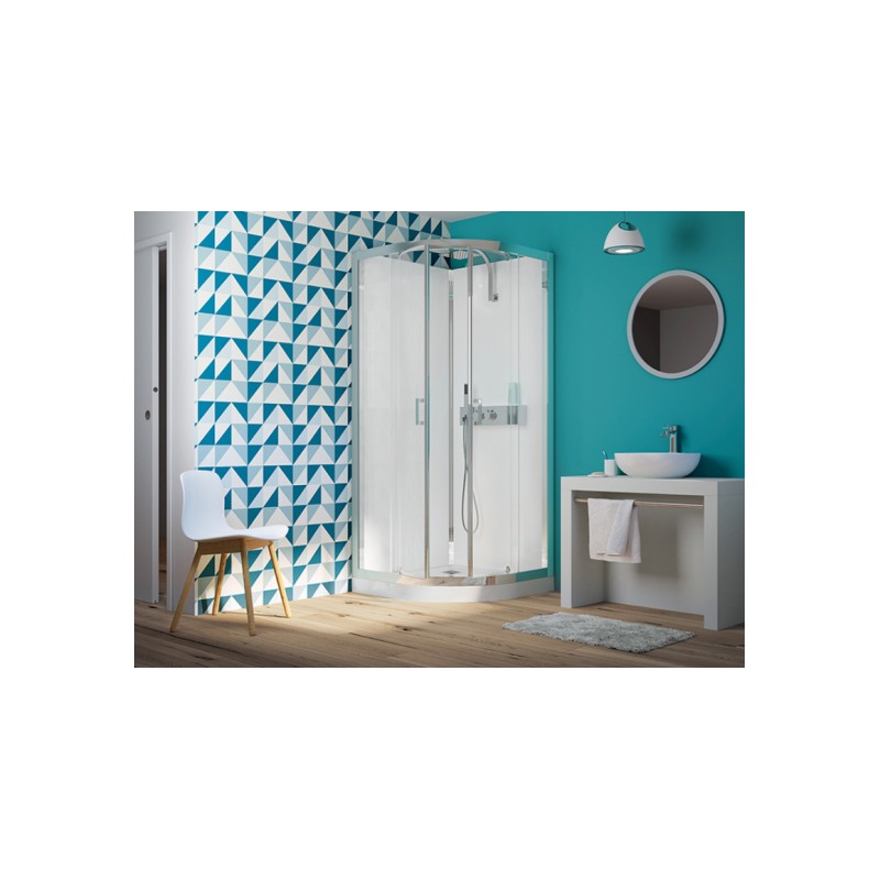 Kinedo R80/R90 Cabine de douche 1/4 de rond 80 ou 90cm