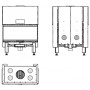 Poêle à bois Edilkamin - Windo 03 85 - 13,2 Kw