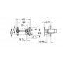 Corps encastré 1/2" pour mitigeur monocommande Grohe